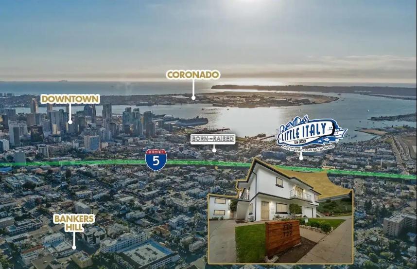 圣地亚哥Perla D'Italia -1Br- Free Driveway Parking -1 Car公寓 外观 照片